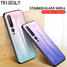 For Xiaomi Redmi Note 9 Pro Max 9S K20 K30 Pro Gradient Phone Case For Xiaomi Mi Note 10 Lite Mi 10 Pro Latest Style Glass Shell 2024 - buy cheap