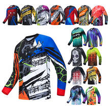 2021 Cycling Jersey Men winter Long Sleeve Cycling Clothing Racing MTB Bike Jerseys Cycle Shirts Top Bicycle Jersey Maillot 2024 - buy cheap