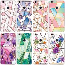 Soft Phone Case for Letv Leeco Le 1S X500 X501 Funda Glossy Colorful Flower Silicone Phone Back Cover Geometric Marble Shell 2024 - buy cheap