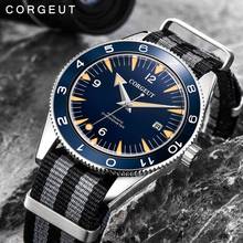 Corgeut 41mm Automatic Mechanical Watch Men Luxury Brand Military 007 Clock Nylon Strap Luminous Waterproof Male Wrist Watch 2024 - buy cheap