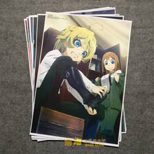 Póster de la Saga de Tanya the Evil de Anime, fotos de pared de Tanya Degurechaff, juguetes de habitación, carteles de películas A3, 8 unids/set por Set 2024 - compra barato