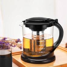 1800Ml Large Glass Tea Pot for Puer Tea Party Oolong with Stainless Steel Tea Infuser Kettle Heated Container Teapots 2024 - buy cheap