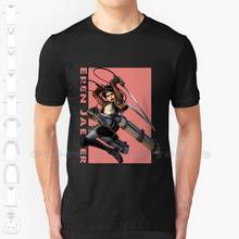 Eren Jeager - Aot Black White Tshirt For Men Women Snk Shingeki No Kyojin Eren Jeager Eren Titan Attack On Titan Aot Manga 2024 - buy cheap