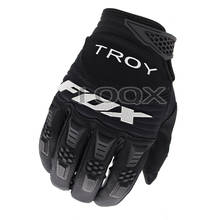 Бесплатная доставка Troy Фокс MX MTB DH Pawtector черные перчатки для мопеда и мотокросса MX грязи велосипедные гоночные перчатки 2024 - купить недорого