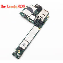 Cable de circuito de placa base para Nokia Lumia 800, placa base Original desbloqueada, trabajo completo probado 2024 - compra barato