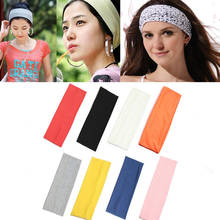 Women Yoga Elastic Turban Hair Band Headband Sports Headbands Lace Elastic Sports Headbands Unisex Sport Sweat Sweatband 2024 - buy cheap