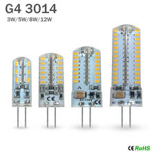5pcs LED Lamp G4 3W 5W 7W 12W Corn Bulb 220V Lampada LED SMD 3014 Mini LED Bulb 360 degrees Crystal Chandelier Light 2024 - buy cheap