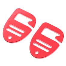 2 Pieces 1 inch Metal G Hook Webbing Buckle for Backpack Strap Webbing 25mm Red 2024 - buy cheap