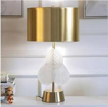 Modern minimalist warm bedside lamp creative fashion European-style decorative crystal table lamp American room lamp master bedr 2024 - buy cheap