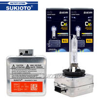 SUKIOTO 2PCS D1S D1R D3R D3S Xenon 55W Car Bulbs For Auto Headlight D1S D3S HID Lamps With Metal Base 4300K 5000K 6000K 8000K 2024 - buy cheap