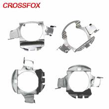 CROSSFOX-Adaptador de bombillas de faro LED H7 para coche, soporte de Base de bombilla de Xenón HID H7, clips de retención, lámpara de Metal 2024 - compra barato