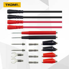 TKDMR-kit de cables de prueba reemplazables, sondas para multímetro digital, pinzas de cocodrilo, sonda tipo U, Envío Gratis 2024 - compra barato