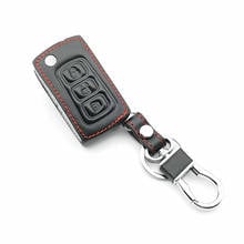 3 Buttons foldding Key Remote Leather Key Case Cover for GREAT WALL HAVAL HOVER H3 HAVAL H5 Auto Accessories 2024 - buy cheap