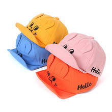 New Fashion Newborn Baby Baby Baseball Cap With Ears Cartoon Animals Boys Girls Sun Hat Summer Toddler Caps 2024 - buy cheap