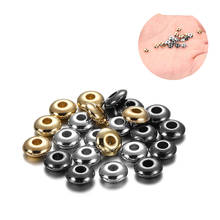 200-400Pcs/pack 5/6*2*1.6mm CCB Wheel Loose Spacer Beads Flat Round Bead For DIY Necklace Jewelry Making Accessories （Not Metal） 2024 - buy cheap