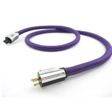 CABLE de alimentación de audiófilo, HIFI, una pieza, XLO, color morado, CA, EE. UU. 2024 - compra barato