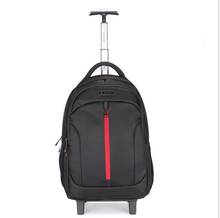 Wheeled backpack bag for men school trolley bags travel backpack with wheels Oxford women Travel Rolling Luggage trolley bags 2024 - buy cheap