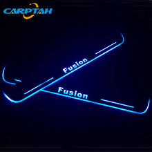 CARPTAH Trim Pedal Car Exterior Parts LED Door Sill Scuff Plate Pathway Dynamic Streamer light For Ford Fusion 2013 - 2018 2019 2024 - buy cheap