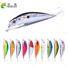 HENGJIA 5.5CM 6g 3D Eyes Sinking Minnow Fishing Lure Lifelike Artificial Bait Fishing Wobblers Bait Fishing Tackle 2024 - buy cheap