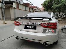 Car Styling ABS Plastic Material Unpainted Color Rear Roof Wing Lip Trunk Spoiler Wing For Nissan Maxima 2015 2016 2017 2018 2024 - buy cheap