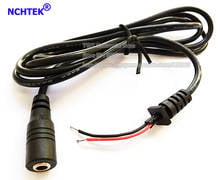 NCHTEK CCTV DC Power Plug Jack Connector 3.5x1.35mm Female Socket with Cord Cable,3.5/1.35 Pigtail Lead/Free shipping/20PCS 2024 - buy cheap