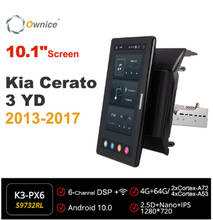 Ownice-Radio con GPS para coche, reproductor Multimedia con Android 10,1, 720 pulgadas, 10,0 P, unidad central, estéreo, giratorio, para Kia Cerato 3 YD 2013-2017 2024 - compra barato