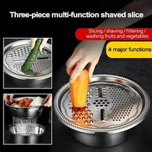 Stainless Steel Non-slip Salad Mixing Bowl With Grater Tools Drain Making For Baking Kitchen And Basin Storage Lids J2I3 2024 - buy cheap