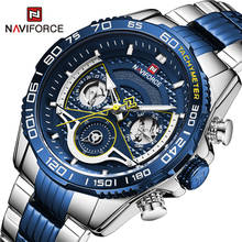 NAVIFORCE Men Watches Luxury Stainless Steel Military Quartz Analog Digital Waterproof Man Watch Relogio Masculino 2024 - buy cheap