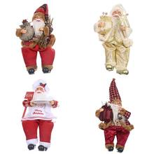 Christmas Ornament Decorative  Santa Claus Plush Doll Desktop Figurine for Home Decor 2024 - buy cheap