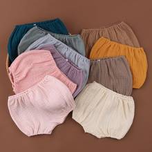 10 Colors Infant Kids Harem Pant Cotton Shorts Newborn Baby Boys Girls Short Trousers PP Pants Diaper Covers Bloomer 0-18 month 2024 - buy cheap