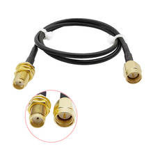1Pcs SMA Male Plug to SMA Female Jack RF Connector RG174 WIFI Antenna Extension Cable 7cm 10cm 15cm 20cm 30cm 50cm 1m 2024 - buy cheap