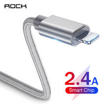 Rock Usb Cable for iPhone iPad 2.4A Fast Charging Cable Charger Cord for iPhone X XS XR 8 7 6 SE 5 for Lighting Data Cable 2024 - buy cheap