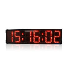 Double-sided 8" Large outdoor waterproof race timer led digital countdown timer sports electronic match clock 2024 - buy cheap