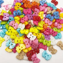 50 pcs mix colors cute butterfly sewing buttons Baby/Kid's Sweing buttons PT79 2024 - buy cheap