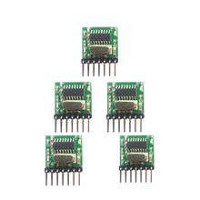 5 pieces 433 Mhz Superheterodyne RF wireless transmitter module 1527 Encoding EV1527 Code wide-voltage 3V-24V For Remote control 2024 - buy cheap