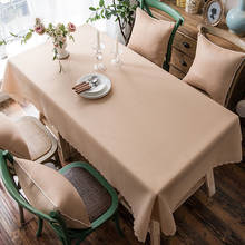 Estilo nórdico pastoral toalha de mesa anti-derrapante anti-colisão pano de mesa decoração para casa festa de casamento piquenique capas de mesa 2024 - compre barato
