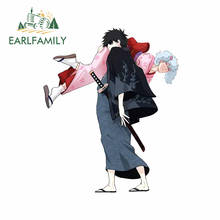 EARLFAMILY 13cm x 10.6cm For GINTAMA Fashion Car Stickers Custom Printing Decal Air Conditioner Waterproof Decoration 2024 - buy cheap