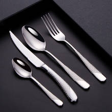 Kitchen Tableware Cutlery Set Silver Cutlery Set Stainless Steel Luxury Dinnerware Fork Spoon Knife Western Dinner Set Gold 2024 - buy cheap