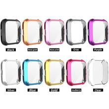 Soft TPU Case for Fitbit Versa Lite Watch Shell Cover 360 Degree Screen Protector Cases for Fitbit Versa lite Anti Scratch 2024 - buy cheap