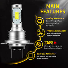 2 x H7 LED Headlight 80W 10000LM Hi Or Lo Beam Bulbs 6000K White IP 68 Waterproof Signal Car Light Car Accessories Led Bulb Kits 2024 - buy cheap