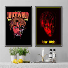 Juice WRLD-Póster Artístico de música para el hogar, cuadro de pared, decoración del hogar, carteles e impresiones, cantante rapero, estrella, nuevo 2024 - compra barato