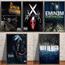 Eminem revival kamikaze rap hip hop música álbum estrela poster imprime pintura a óleo quadros da arte parede sala de estar decoração casa 2024 - compre barato