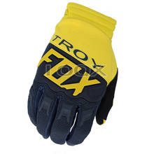 Race Navy/Yellow Gloves MX Dirt Bike Enduro MTB DH Motorcycle Bicycle Riding Racing Gloves 2024 - buy cheap