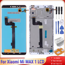 Pantalla de 6,44 pulgadas para XIAOMI Mi Max 1, montaje de digitalizador con pantalla táctil LCD con AAA ++, piezas de repuesto de marco para XIAOMI Mi Max 1 2024 - compra barato