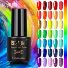 ROSALIND Rainbow Color Gel Polish Nail Semi Permanent Soak Off Gel Nail Art Design Primer For Nails  All For Manicure 2024 - buy cheap