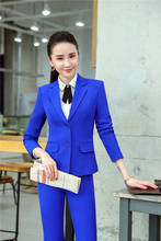 Formal Uniform Designs Women Business Suits with Pants and Jackets Coat for Ladies Office Professional Work Wear Blazers Set 2024 - buy cheap