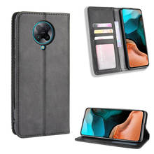 For Xiaomi Poco F2 Pro Case Luxury Flip PU Leather Wallet Magnetic Adsorption Case For Xiaomi Poco F2 Pro Phone Bags 2024 - buy cheap