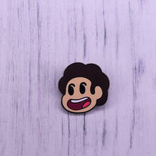 Retrato de Steven Universe pin de solapa broche de dibujos animados insignia de la serie americana 2024 - compra barato