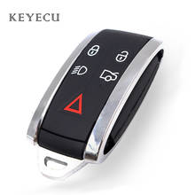 Keyecu-chave remota inteligente sem chave, com 5 botões, 315mhz/433mhz, para jaguar xf, xfr, xk, xpainel, 2009, 2010, 2011 e 2012, fcc: kr55wk49244 2024 - compre barato