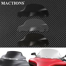 Motorcycle 9'' Windshield Fairing Windscreen Wind Deflectors ABS Black/Clear/Smoke For Harley Touring Street Electra Glide 14-Up 2024 - buy cheap